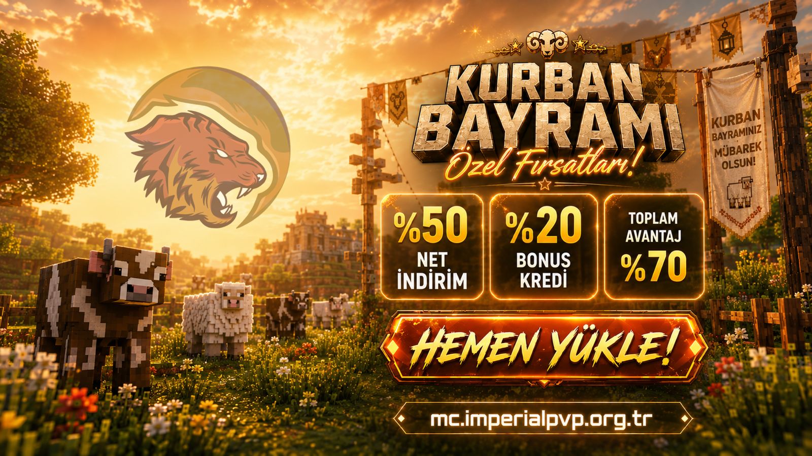 BAYRAMA ÖZEL DEV FIRSAT! %70 AVANTAJ!